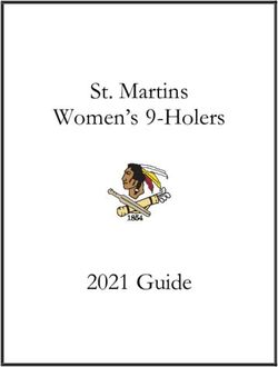 St. Martins Women's 9-Holers - 2021 Guide - Philadelphia Cricket Club