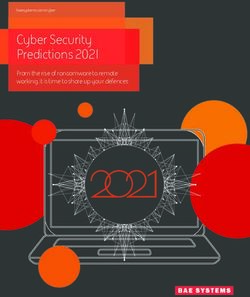 Cyber Security Predictions 2021 - From The Rise Of Ransomware To Remote ...