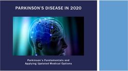 PARKINSON'S DISEASE IN 2020 - Parkinson's Fundamentals and Applying Updated Medical Options - Inova