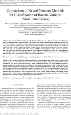 Comparison of Neural Network Methods for Classification of Banana Varieties (Musa Paradiasaca)