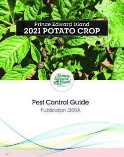 Pest Control Guide Publication 1300A - Government of Prince Edward Island