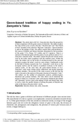Genre-based tradition of happy ending in Ye. Zamyatin's Tales