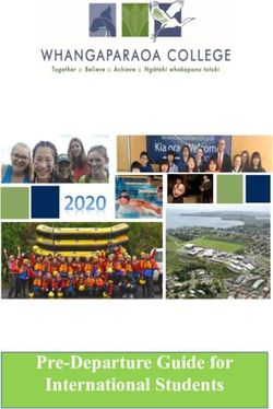 Pre-Departure Guide for International Students