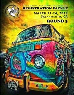 MARCH 21-24, 2019 SACRAMENTO, CA - California Academic Decathlon