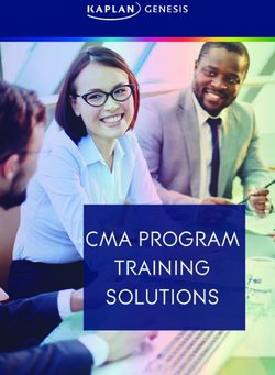CMA PROGRAM TRAINING SOLUTIONS - Kaplan Leadership and ...
