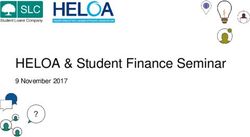 HELOA & Student Finance Seminar - 9 November 2017 - practitioners.slc.co.uk