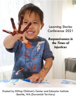 Responsiveness in the Times of Injustices - Learning Stories Conference 2021 - Hosted by Hilltop Children's Center and Educator Institute