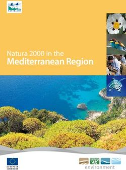 Mediterranean Region Natura 2000 in