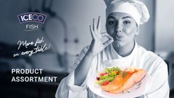 PRODUCT ASSORTMENT - Iceco Fish