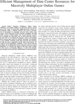 Efficient Management of Data Center Resources for Massively Multiplayer Online Games