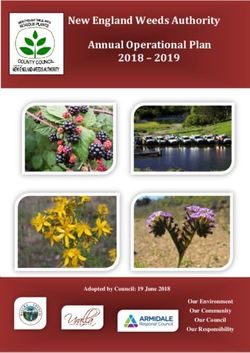 New England Weeds Authority Annual Operational Plan 2018 2019 - Adopted by Council: 19 June 2018 - New England Weeds ...