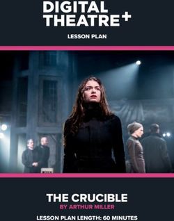 THE CRUCIBLE - LESSON PLAN - BY ARTHUR MILLER LESSON PLAN LENGTH: 60 ...