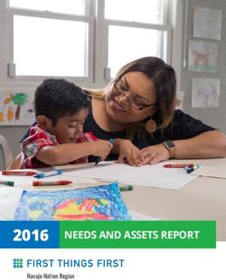 Navajo Nation Region - First Things First