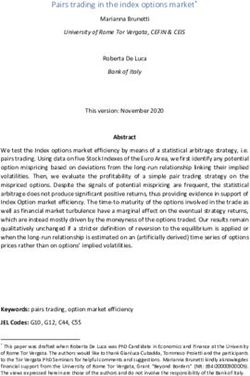 Pairs trading in the index options market* - European ...