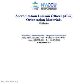 Accreditation Liaison Officer (ALO) Orientation Materials - Northwest Commission on Colleges and Universities 8060 165th Avenue NE, Suite 100 | ...