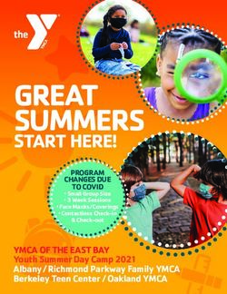 GREAT SUMMERS START HERE! - YMCA of the East Bay