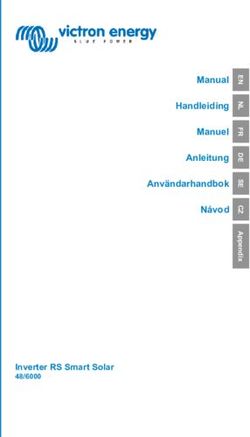 Användarhandbok S Handleiding N Anleitung D - Inverter RS Smart Solar 48/6000 - Victron Energy