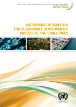 HARNESSING BLOCKCHAIN FOR SUSTAINABLE DEVELOPMENT: PROSPECTS AND CHALLENGES - UNCTAD