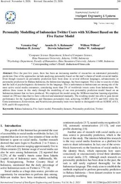 Personality Modelling of Indonesian Twitter Users with XGBoost Based on the Five Factor Model