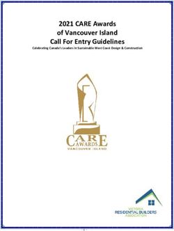 2021 CARE Awards of Vancouver Island Call For Entry Guidelines - Celebrating Canada's Leaders in Sustainable West Coast Design & Construction ...