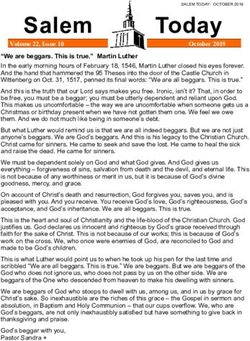 Salem Today - Salem Lutheran Church