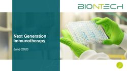 Next Generation Immunotherapy - June 2020