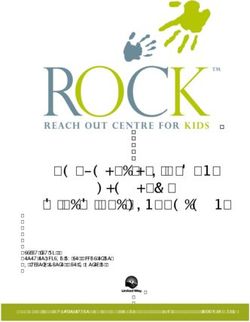 DOCTORAL RESIDENCY IN CLINICAL PSYCHOLOGY PROGRAM - Accredited by: Canadian Psychological Association Children's Mental Health Ontario - Reach Out ...