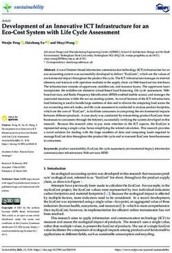 Development of an Innovative ICT Infrastructure for an Eco-Cost System with Life Cycle Assessment - MDPI