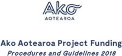 Ako Aotearoa Project Funding - Procedures and Guidelines 2018