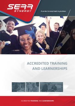 ACCREDITED TRAINING AND LEARNERSHIPS - Serr Synergy