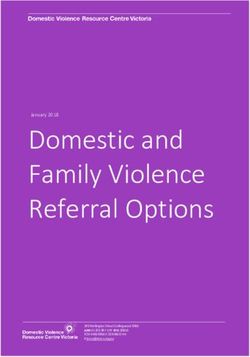 Domestic and Family Violence Referral Options - January 2018