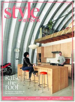 Roof Raise the The Quonset house turns up the volume on lofty living - The Globe ...