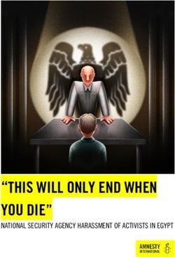 "THIS WILL ONLY END WHEN YOU DIE" - NATIONAL SECURITY AGENCY HARASSMENT OF ACTIVISTS IN EGYPT - cloudfront.net