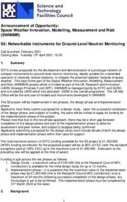 Announcement of Opportunity: Space Weather Innovation, Modelling, Measurement and Risk - (SWIMMR)