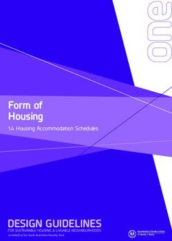 DESIGN GUIDELINES - Form of Housing 1.4 Housing Accommodation Schedules - FOR SUSTAINABLE HOUSING & LIVEABLE NEIGHBOURHOODS - SA ...