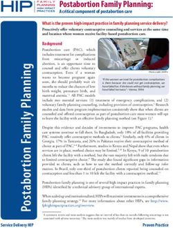 Postabortion Family Planning: A critical component of postabortion care - HIPs