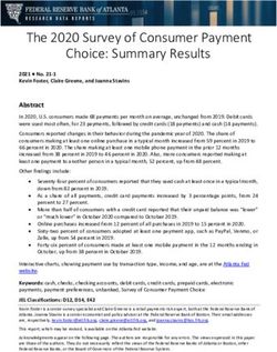 The 2020 Survey of Consumer Payment Choice: Summary Results - Federal ...