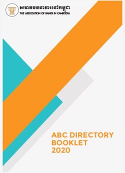ABC DIRECTORY BOOKLET 2020 - The Association of Banks in ...