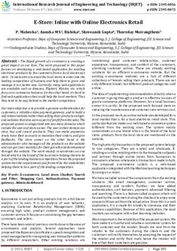 E-Store: Inline with Online Electronics Retail - IRJET