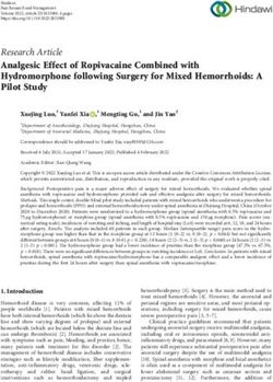 Analgesic Effect of Ropivacaine Combined with Hydromorphone following Surgery for Mixed Hemorrhoids: A Pilot Study - Hindawi.com