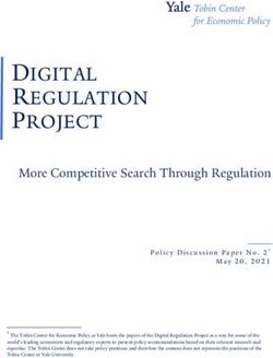 DIGITAL REGULATION PROJECT - Tobin Center for ...
