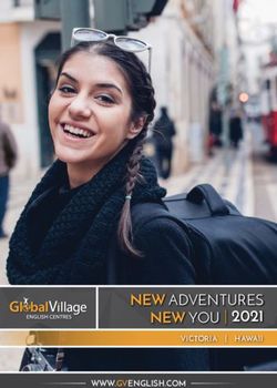 NEW ADVENTURES NEW YOU | 2021 - GV English