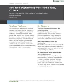 Now Tech: Digital Intelligence Technologies, Q2 2019