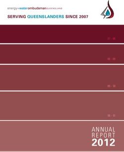 2012 ANNUAL - SERVING QUEENSLANDERS SINCE 2007 - QUEENSLAND PARLIAMENT