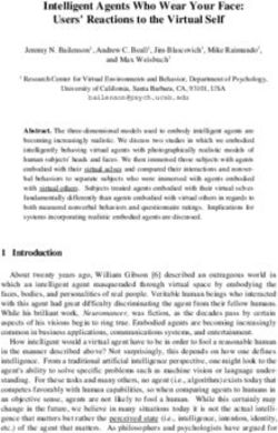 Intelligent Agents Who Wear Your Face: Users' Reactions to the Virtual Self