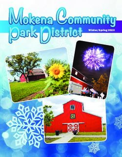Winter/Spring 2020 - Mokena Park District