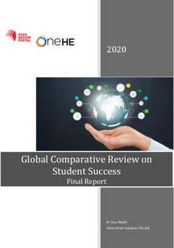 Global Comparative Review on Student Success 2020