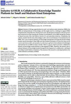 Industry 4.0 HUB: A Collaborative Knowledge Transfer Platform for Small and Medium-Sized Enterprises - MDPI