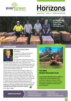 CEO MESSAGE - Evergreen Life Care