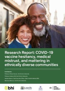 Research Report: COVID-19 vaccine hesitancy, medical mistrust, and mattering in ethnically diverse communities